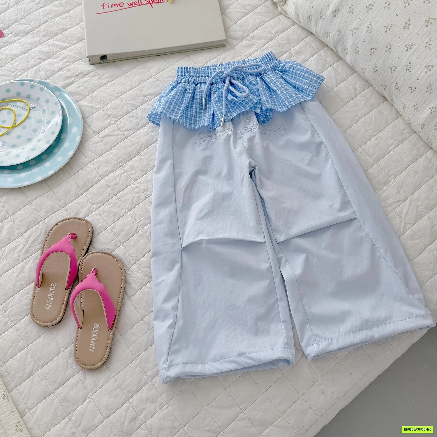 QUẦN GIÓ CẠP BÈO CARO