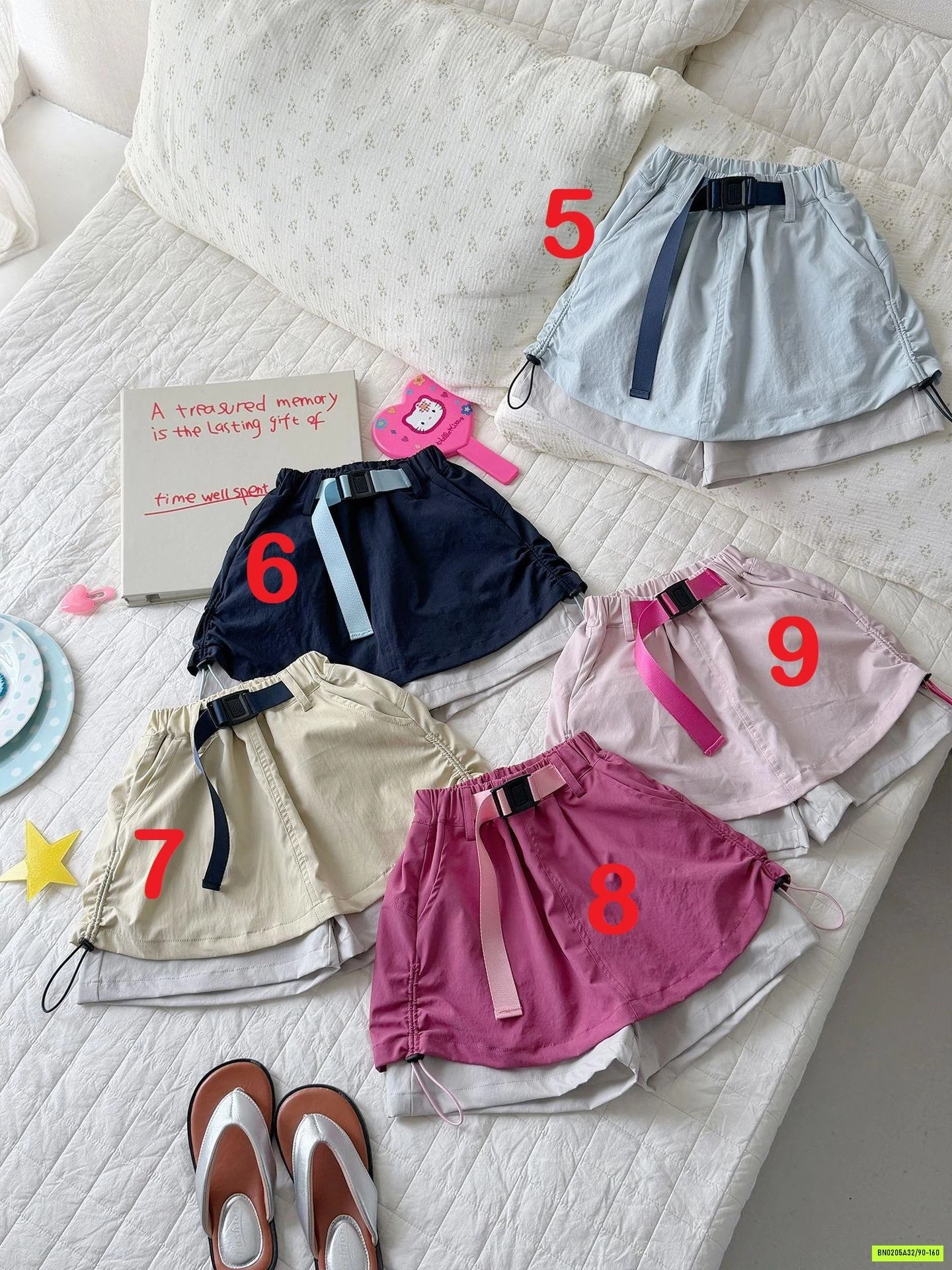 SHORT GIÓ NHIỀU MÀU