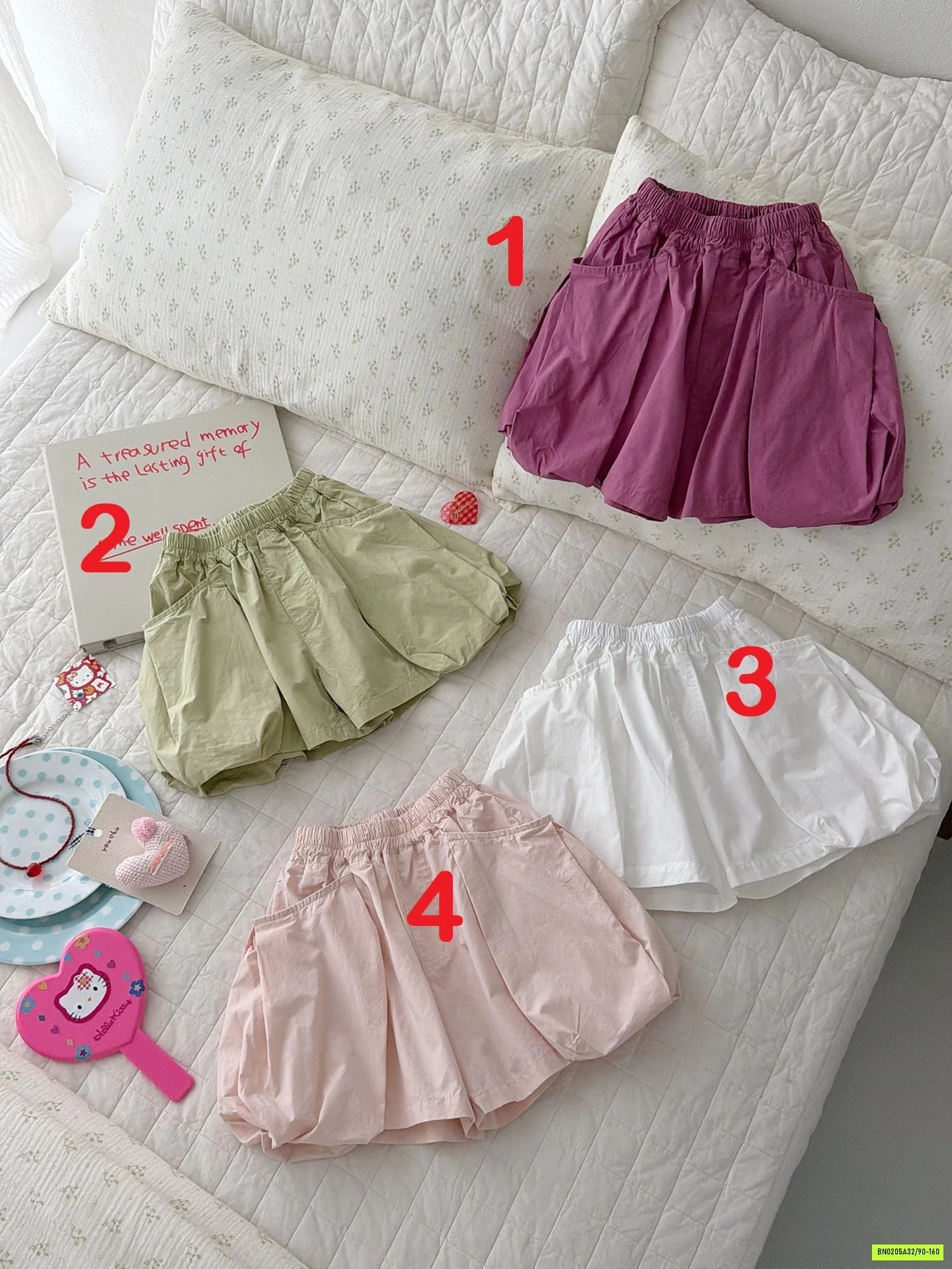 SHORT GIÓ NHIỀU MÀU