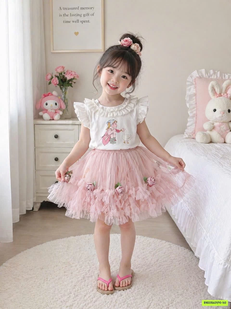 ÁO THUN MIX CV VOAN BÁNH BÈO