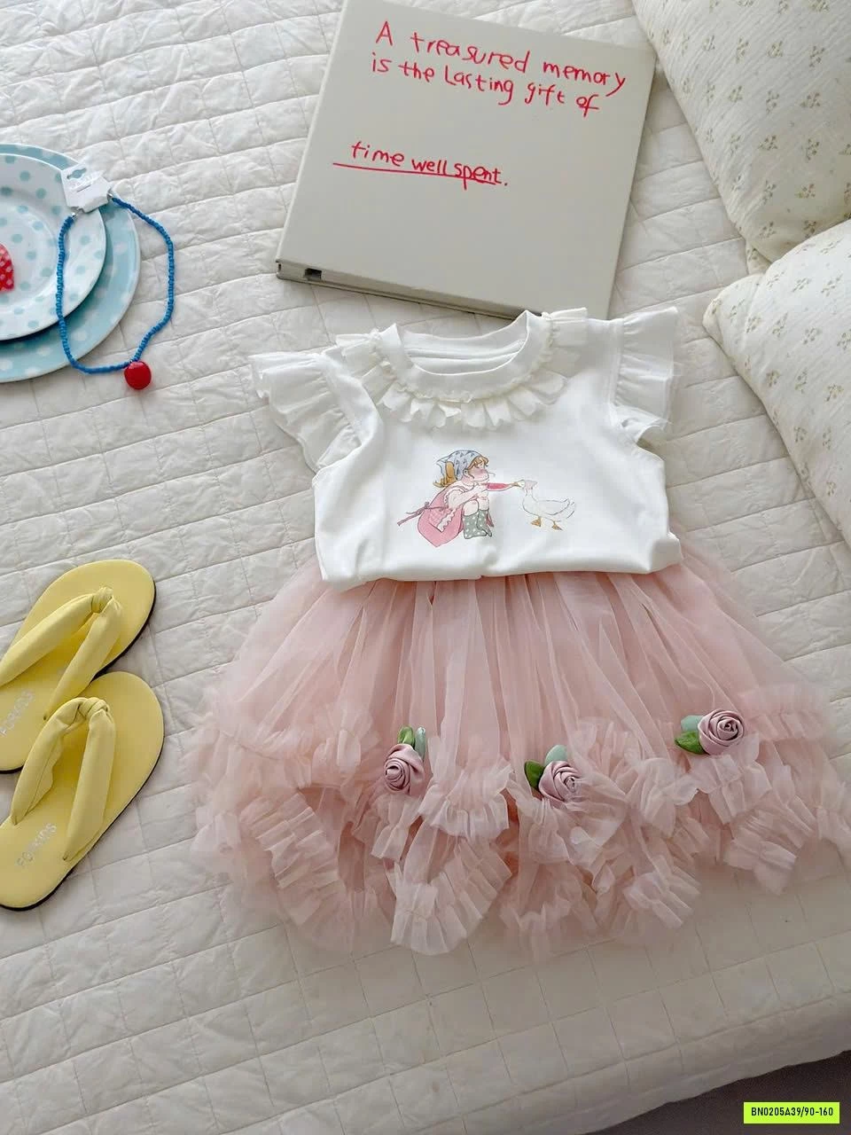 ÁO THUN MIX CV VOAN BÁNH BÈO