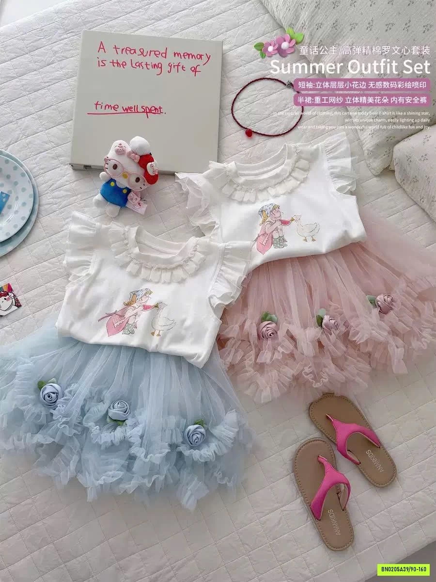 ÁO THUN MIX CV VOAN BÁNH BÈO