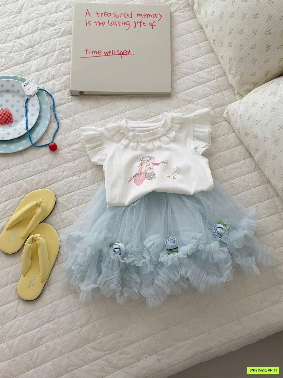 ÁO THUN MIX CV VOAN BÁNH BÈO