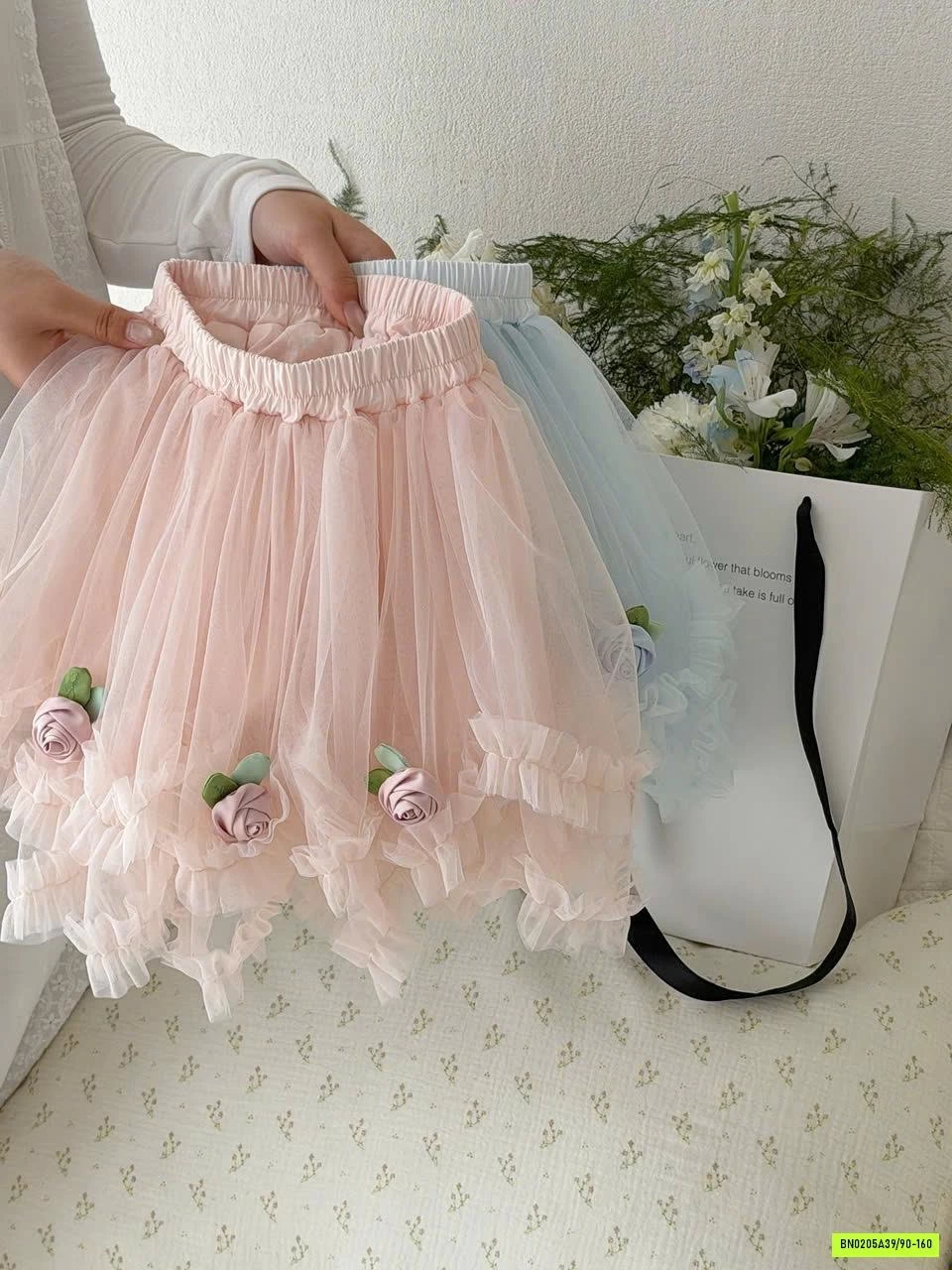 ÁO THUN MIX CV VOAN BÁNH BÈO