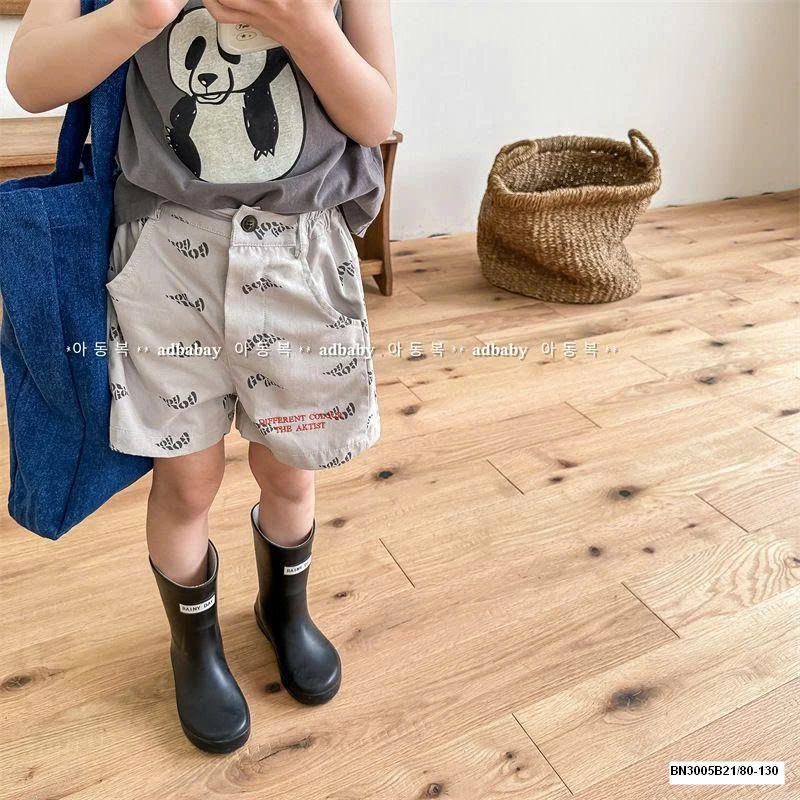 QUẦN SHORT IN CHỮ 2025