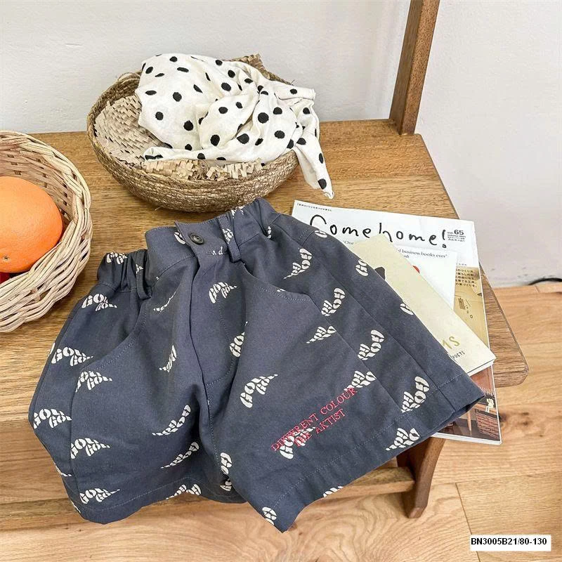 QUẦN SHORT IN CHỮ 2025