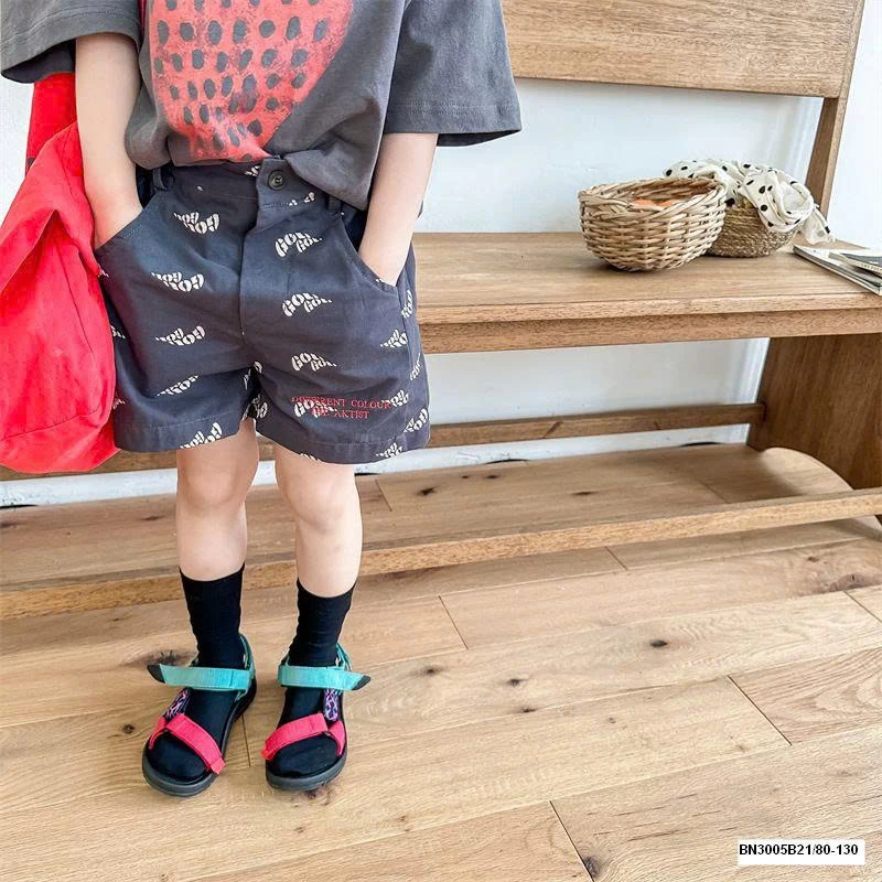 QUẦN SHORT IN CHỮ 2025