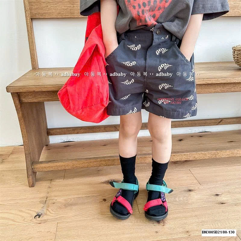 QUẦN SHORT IN CHỮ 2025