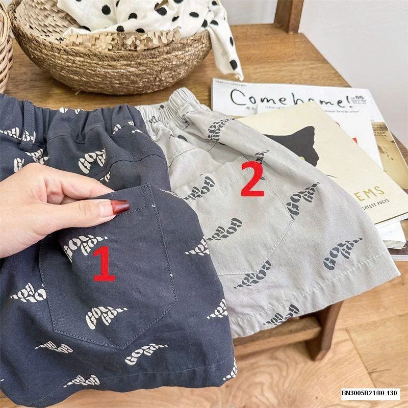 QUẦN SHORT IN CHỮ 2025