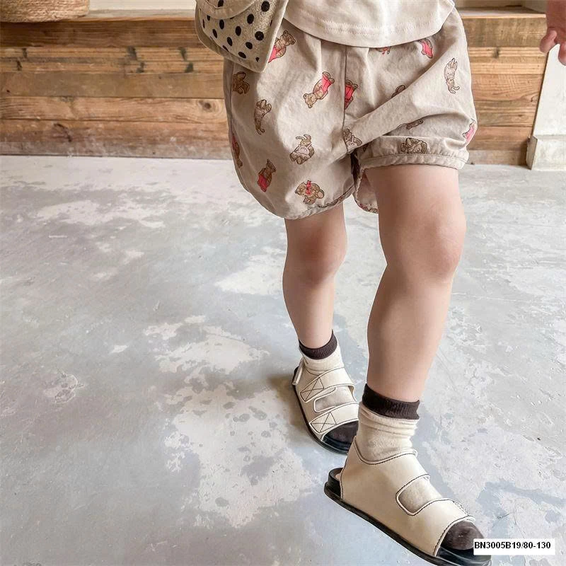 QUẦN SHORT GẤU BÉ GÁI