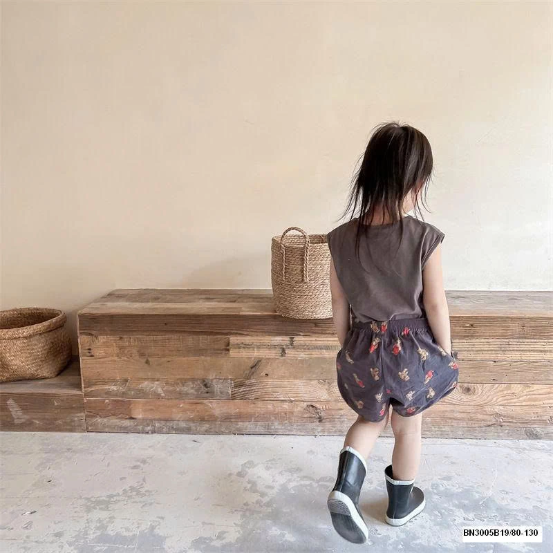 QUẦN SHORT GẤU BÉ GÁI