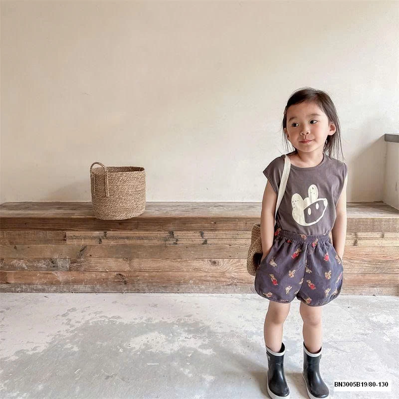 QUẦN SHORT GẤU BÉ GÁI