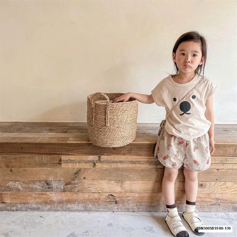 QUẦN SHORT GẤU BÉ GÁI