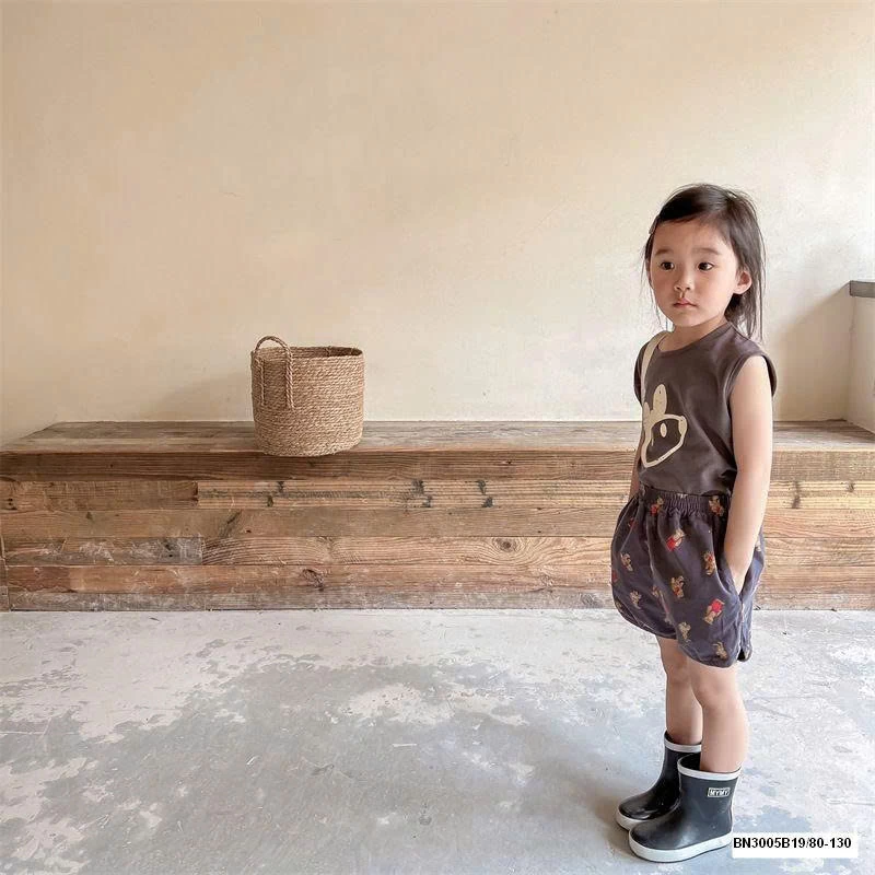 QUẦN SHORT GẤU BÉ GÁI