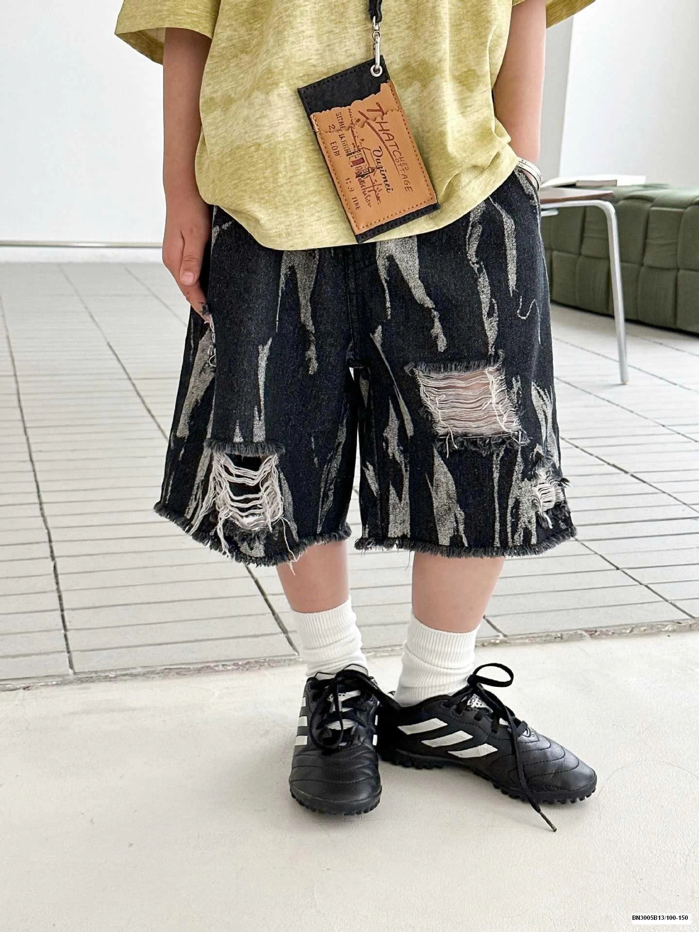 SET ÁO PHÔNG MIX QUẦN SHORT JEAN TUA RUA