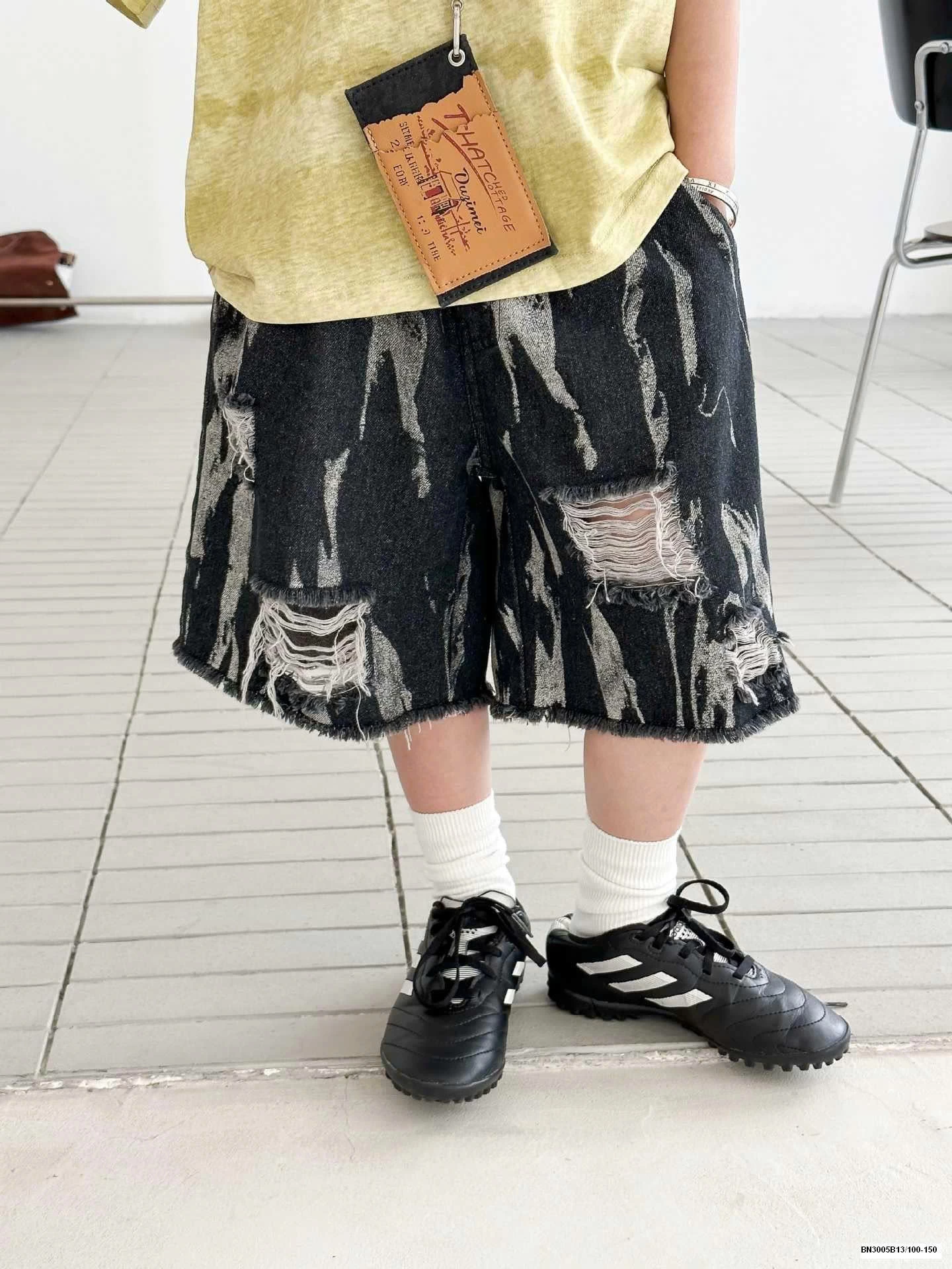 SET ÁO PHÔNG MIX QUẦN SHORT JEAN TUA RUA