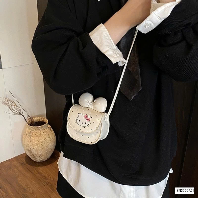 TÚI XÁCH KITTY MINI NƠ