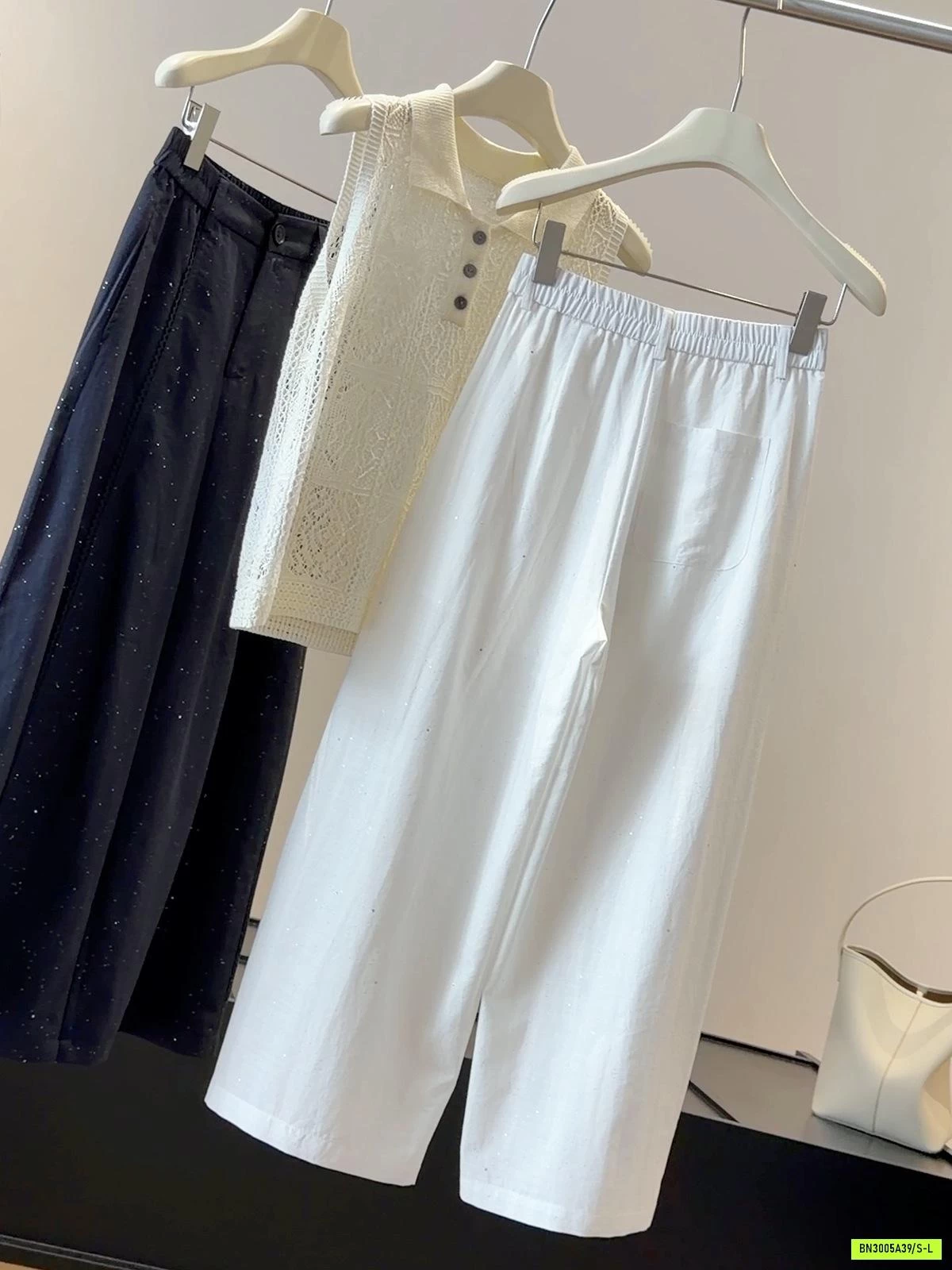 QUẦN SUÔNG CẠP CÚC LƯNG CHUN ANNA
