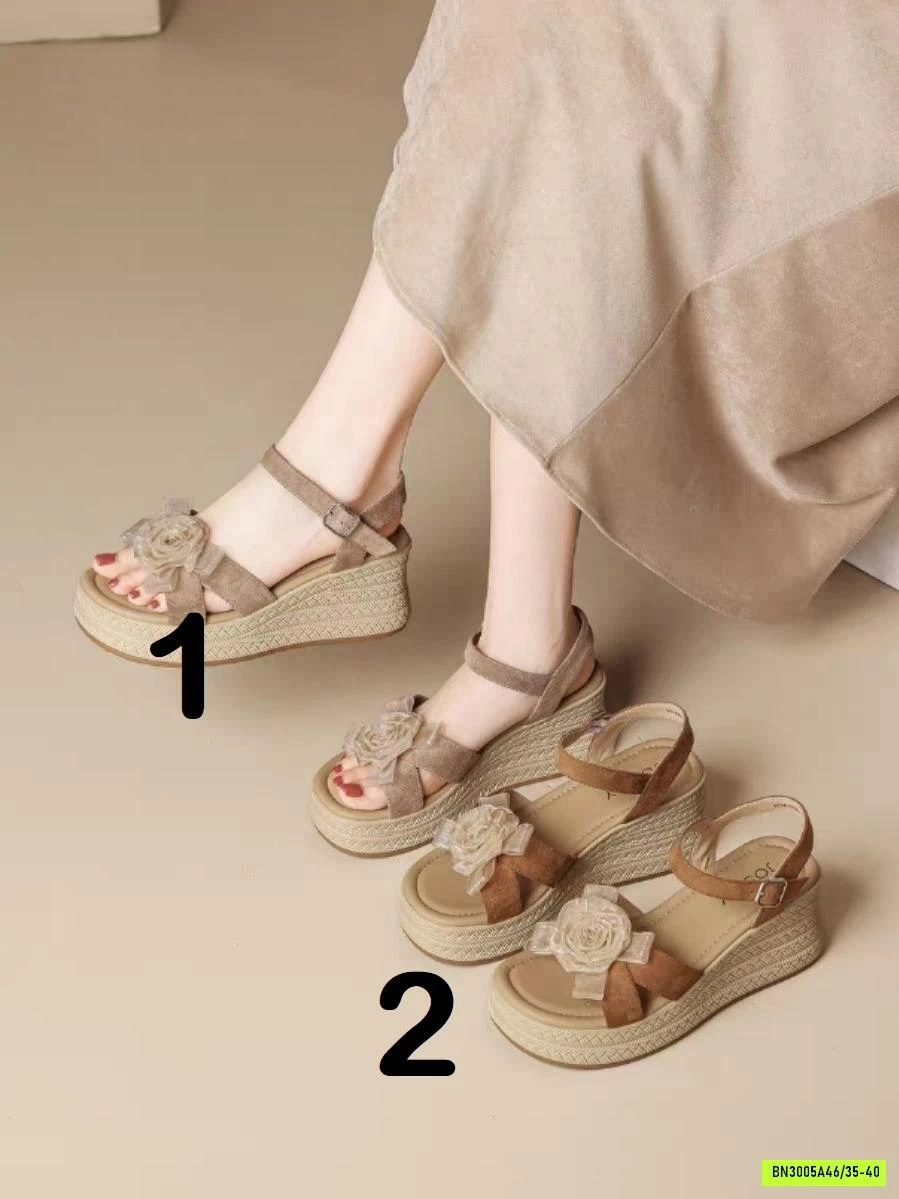 SANDAL SHOE BOX ĐẾ XUỒNG