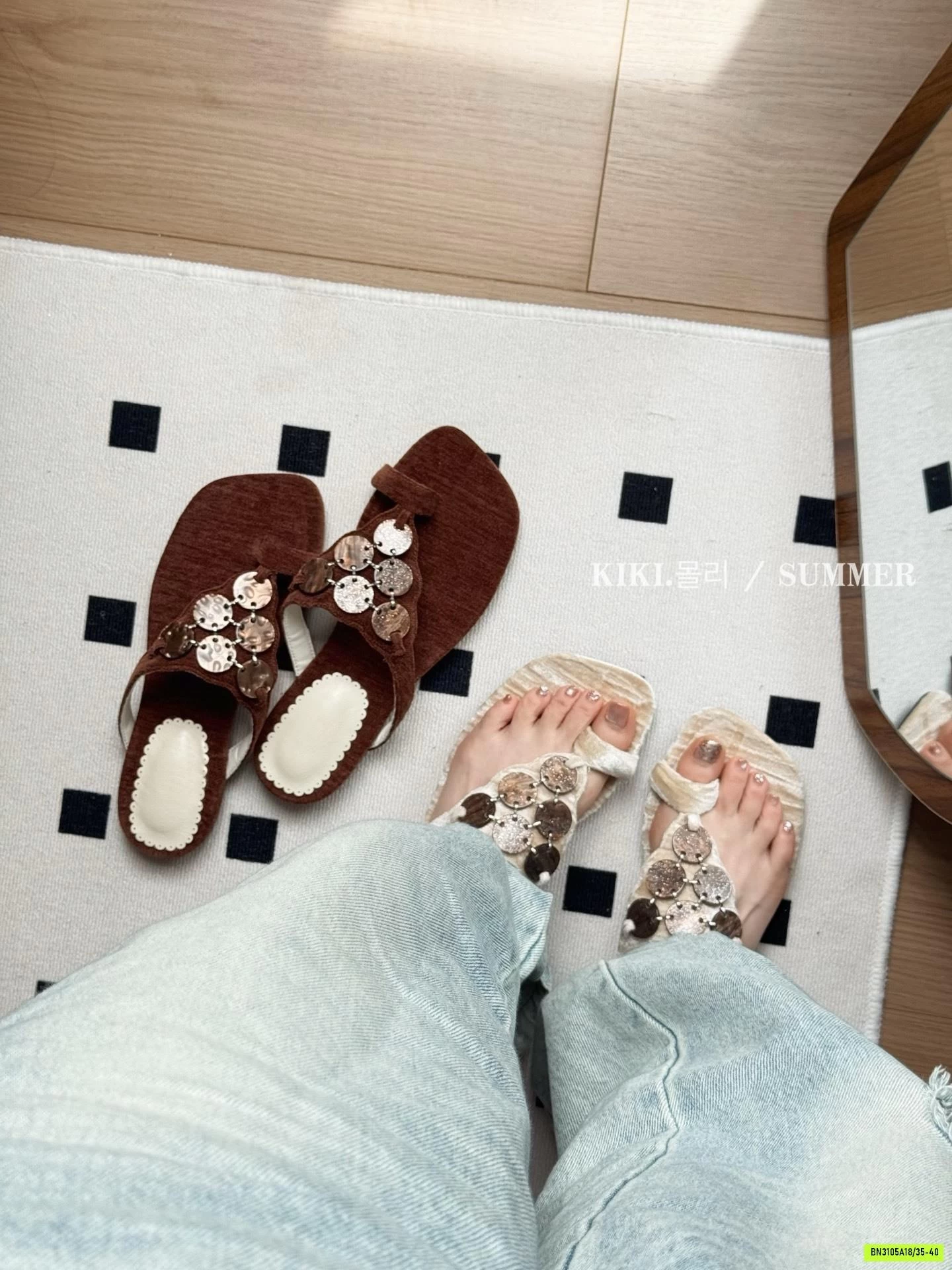 DÉP XỎ NGÓN RETRO SIÊU MÊ