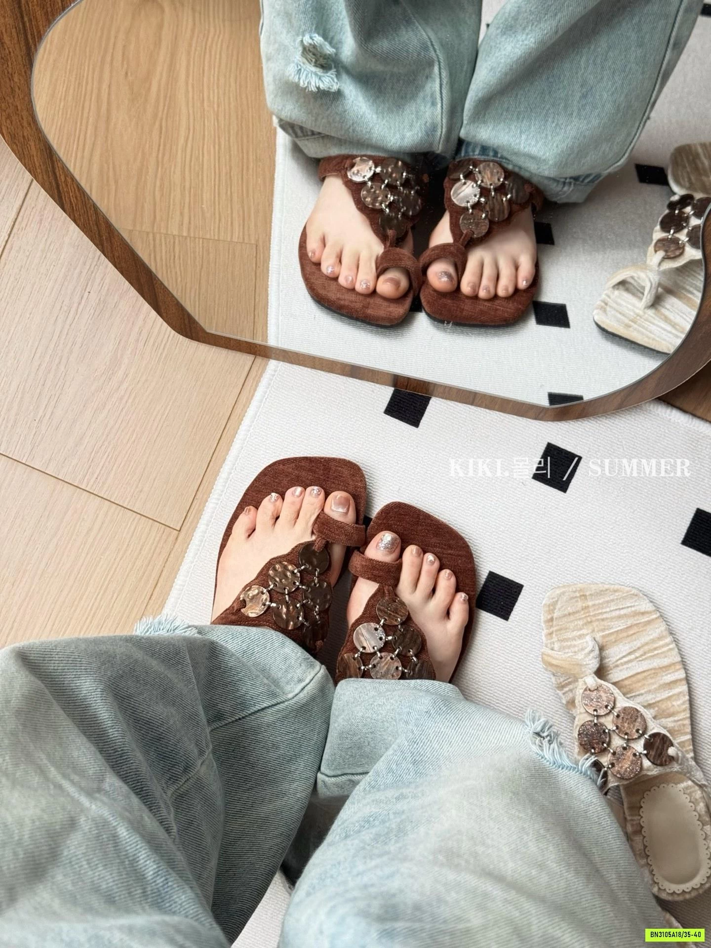 DÉP XỎ NGÓN RETRO SIÊU MÊ