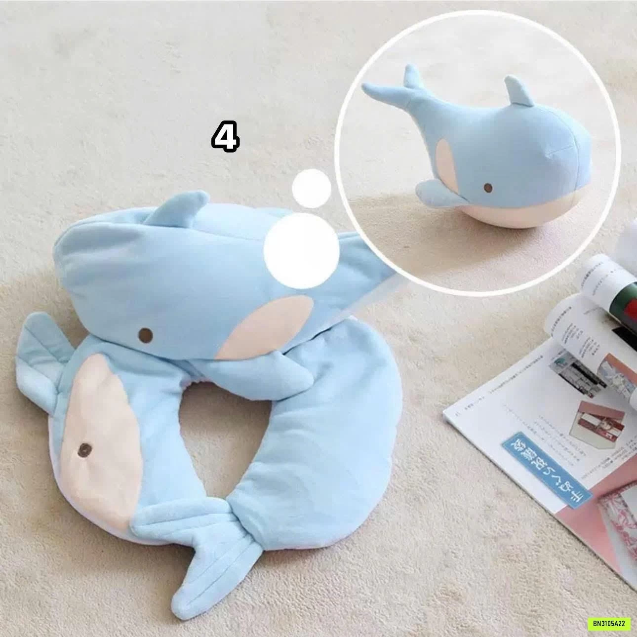 GỐI BIẾN HÌNH 2IN1