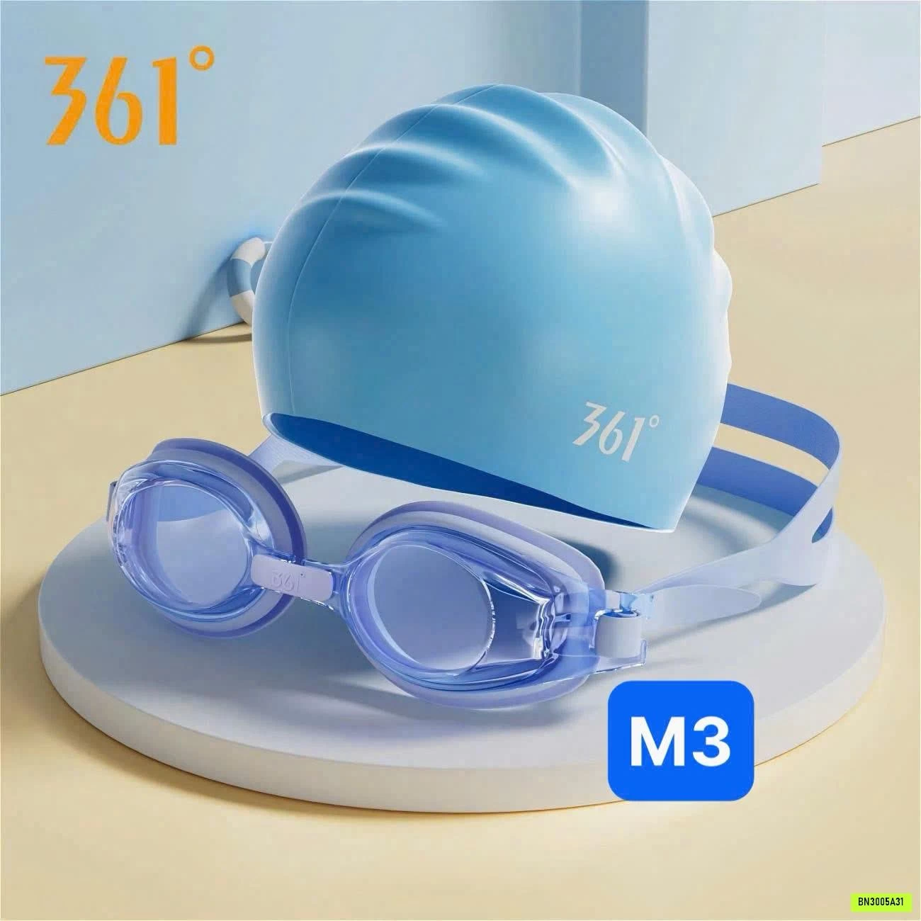 SÉT MŨ + KÍNH BƠI TRƠN MÀU 361