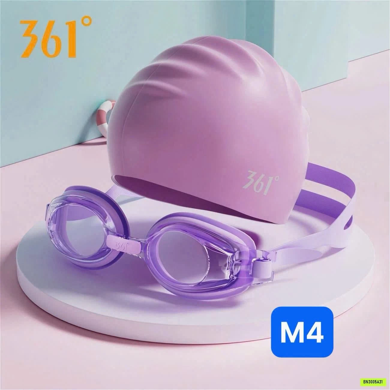 SÉT MŨ + KÍNH BƠI TRƠN MÀU 361