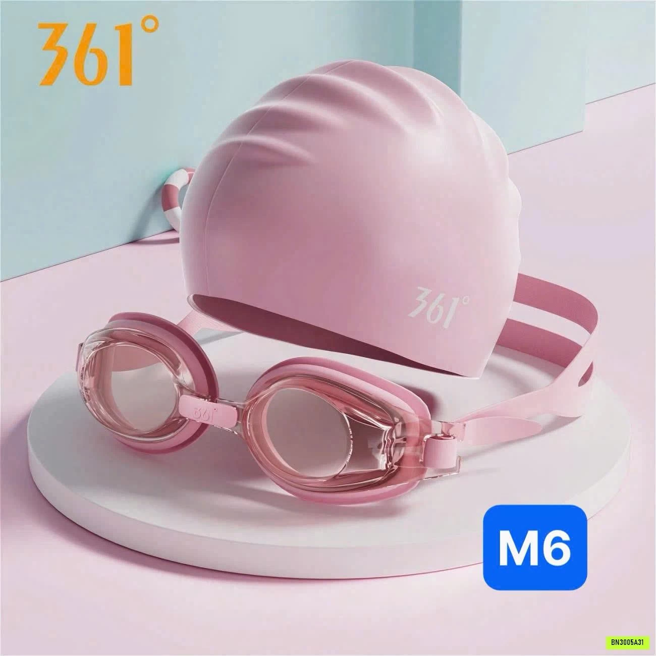 SÉT MŨ + KÍNH BƠI TRƠN MÀU 361