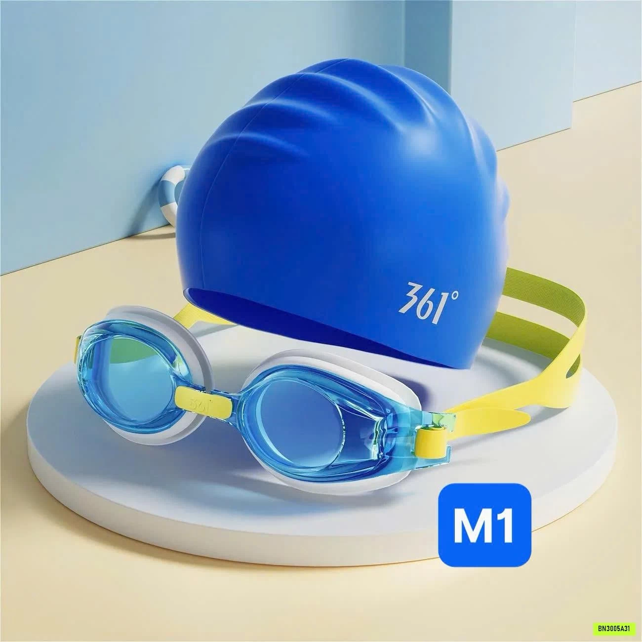 SÉT MŨ + KÍNH BƠI TRƠN MÀU 361