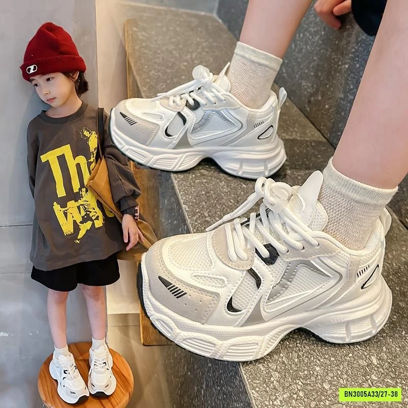 SNEAKER TRẮNG CHO BÉ