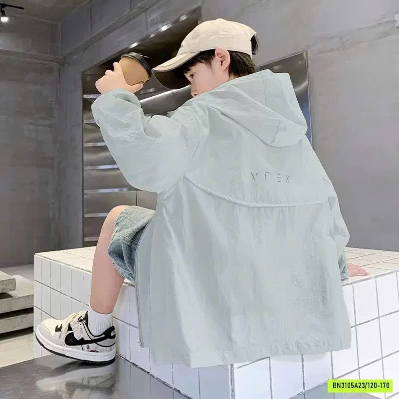 ÁO CHỐNG NẮNG BÉ TRAI SIÊU NHẸ MÁT