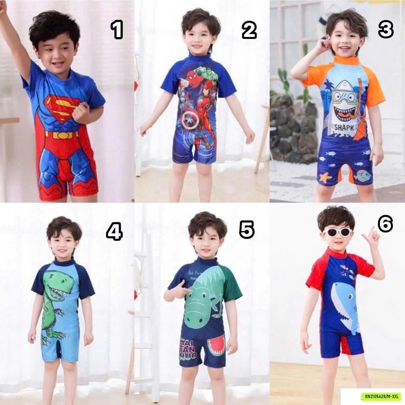 BỘ BƠI LIỀN THÂN BÉ TRAI