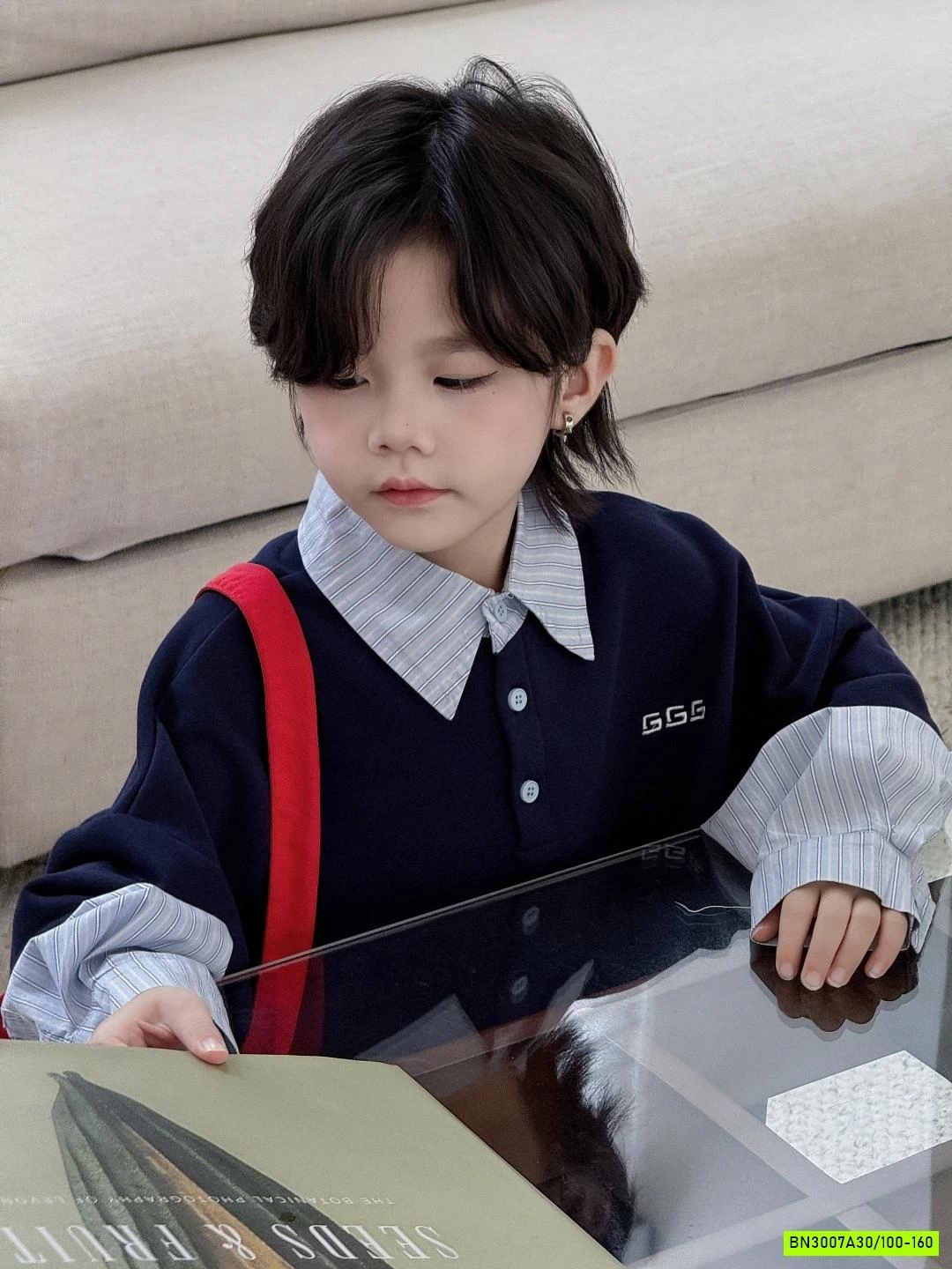 ÁO THUN PHỐI CỔ SƠ MI