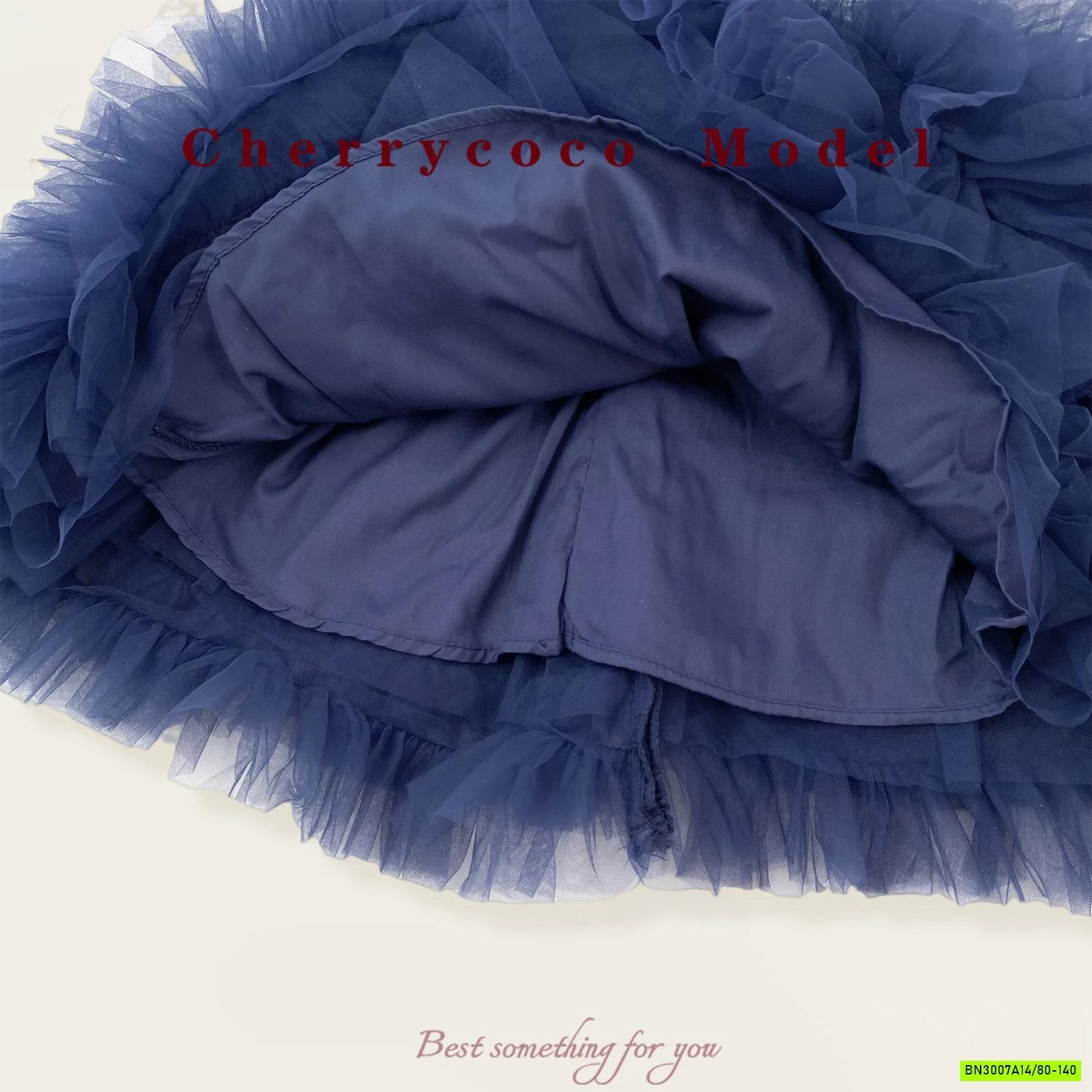 SÉT VÁY TUTU+ÁO LEN CHERRYCOCO