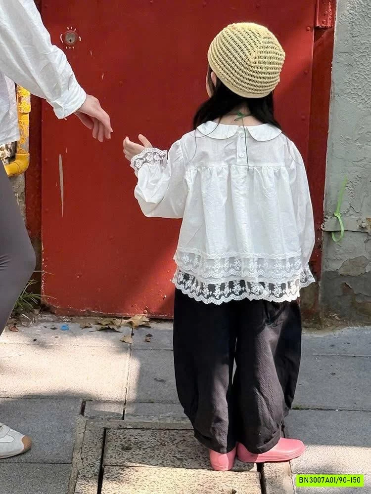 SƠ MI BABYDOLL PHỐI REN