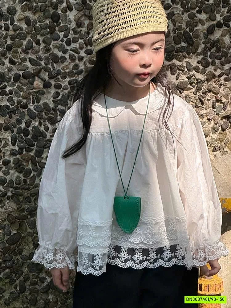 SƠ MI BABYDOLL PHỐI REN