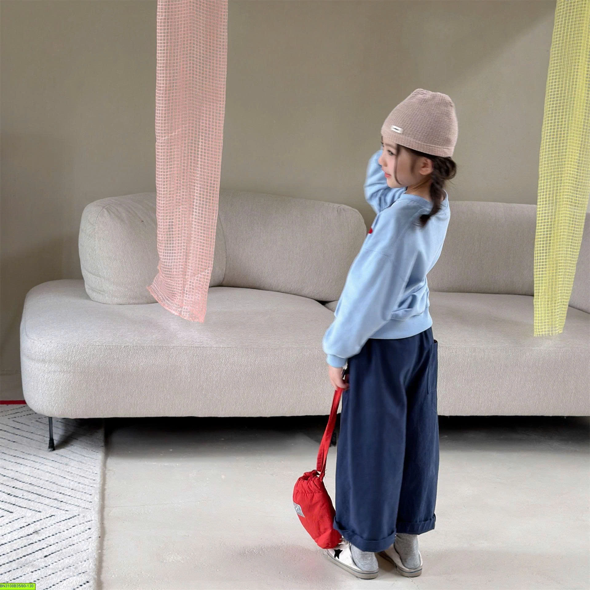 QUẦN ỐNG SUÔNG TÚI CÁCH ĐIỆU ADBABY