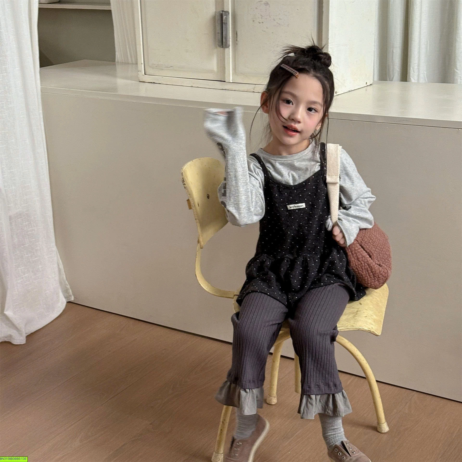ÁO 2 DÂY CHẤM BI ADBABY