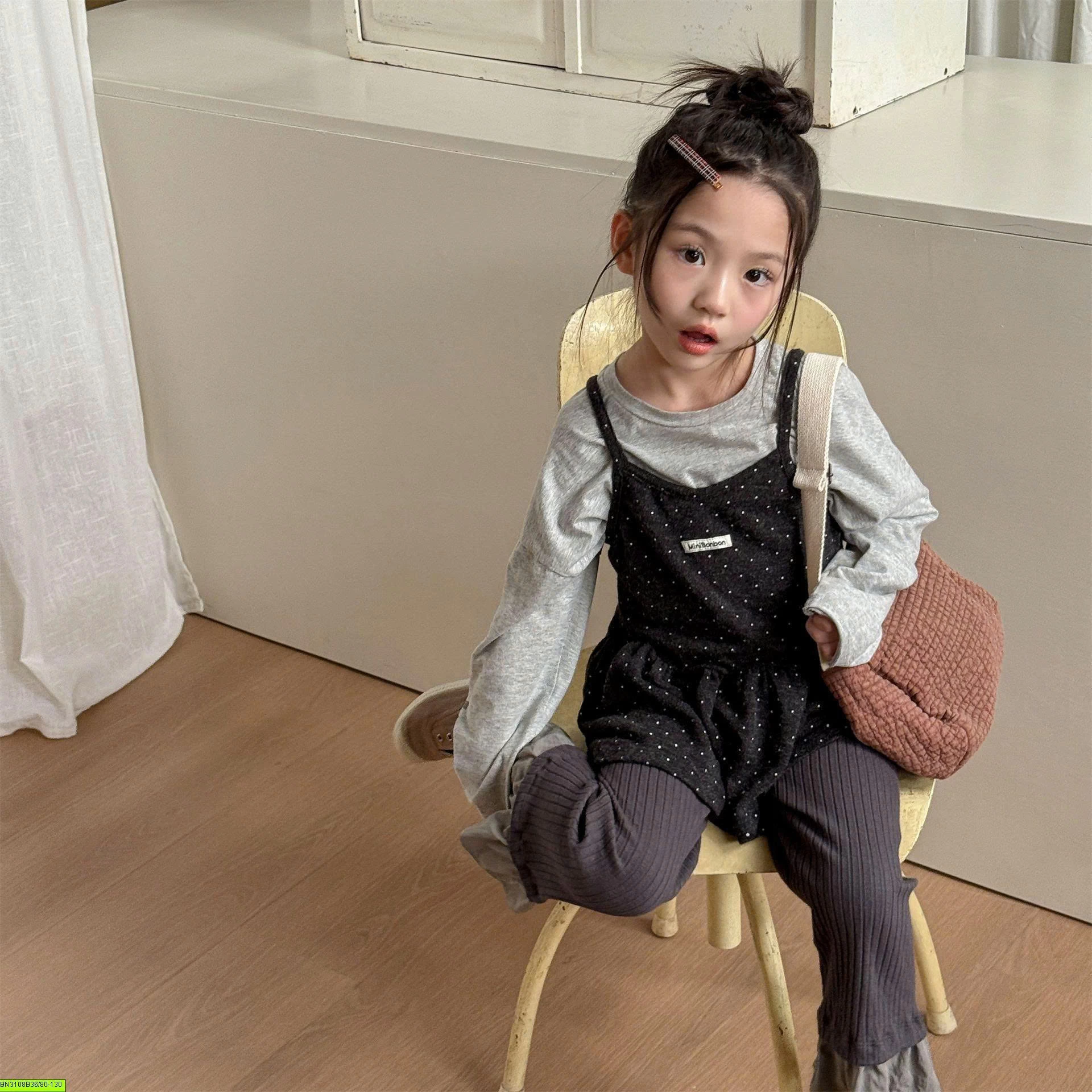 ÁO 2 DÂY CHẤM BI ADBABY