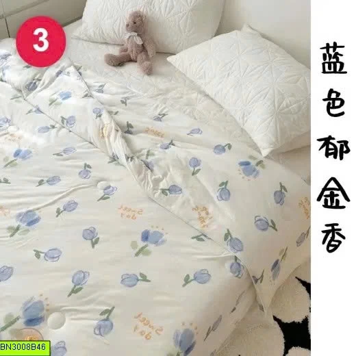 CHĂN HÈ COTTON IN HỌA TIẾT