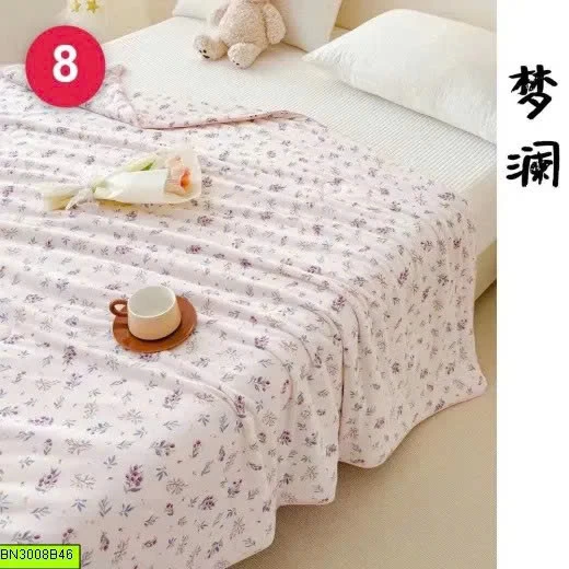 CHĂN HÈ COTTON IN HỌA TIẾT