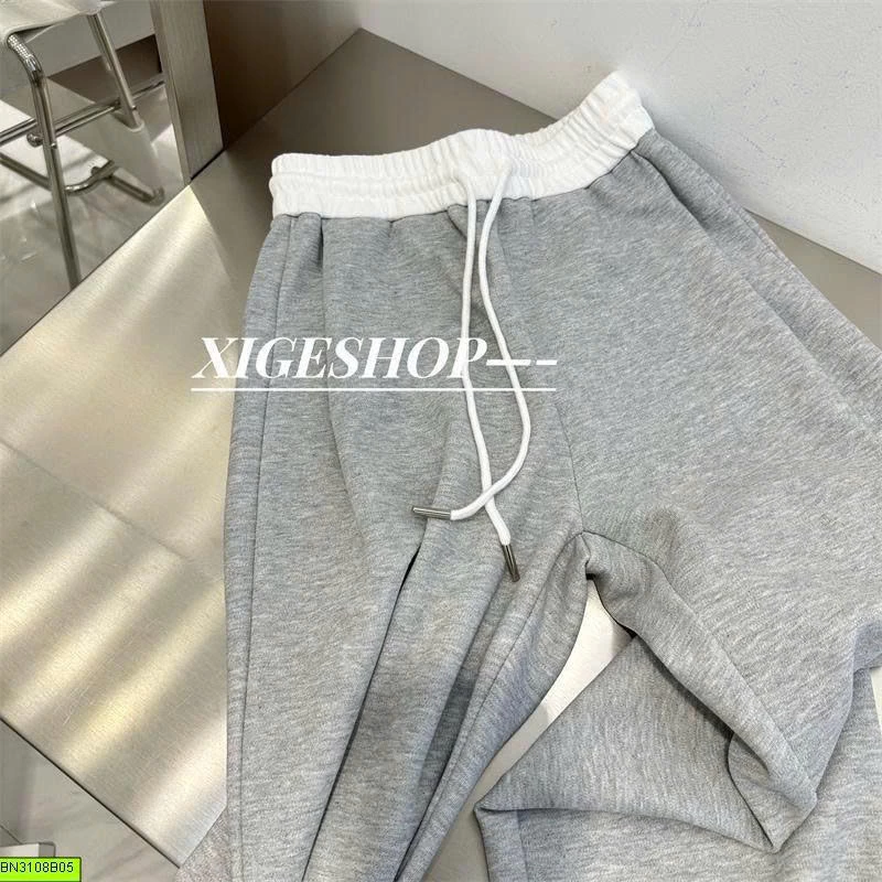 QUẦN SUÔNG COTTON PHỐI MÀU CẠP