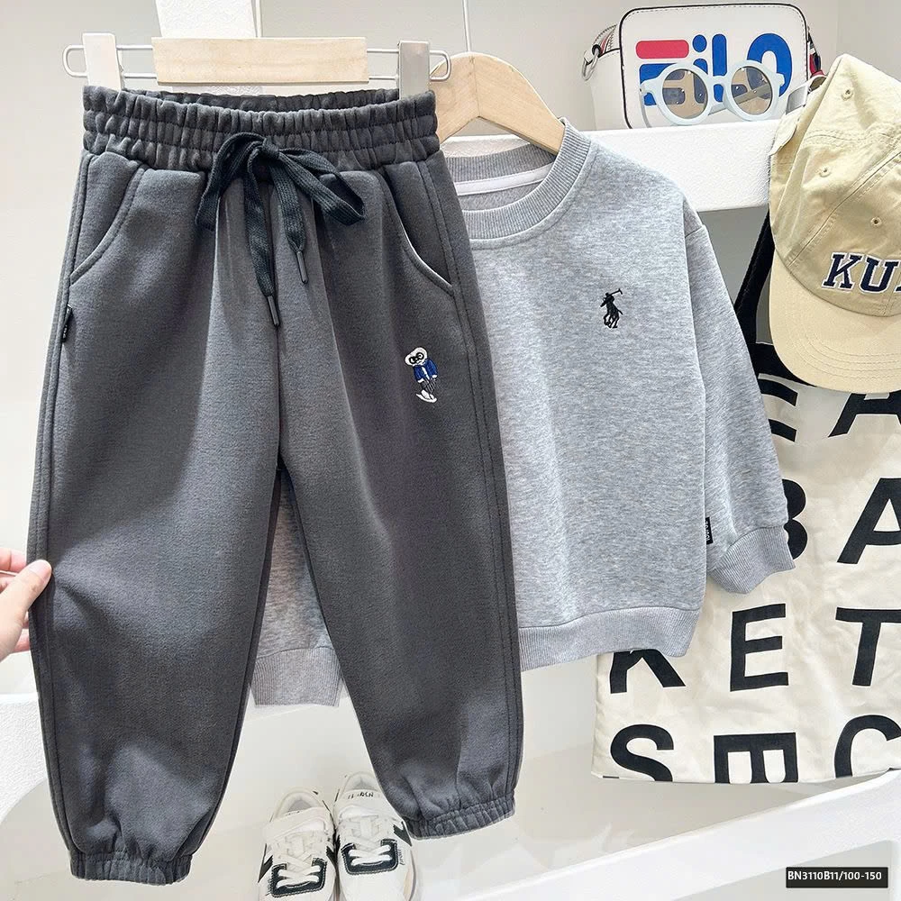 QUẦN NỈ LOGO GẤU KACADY