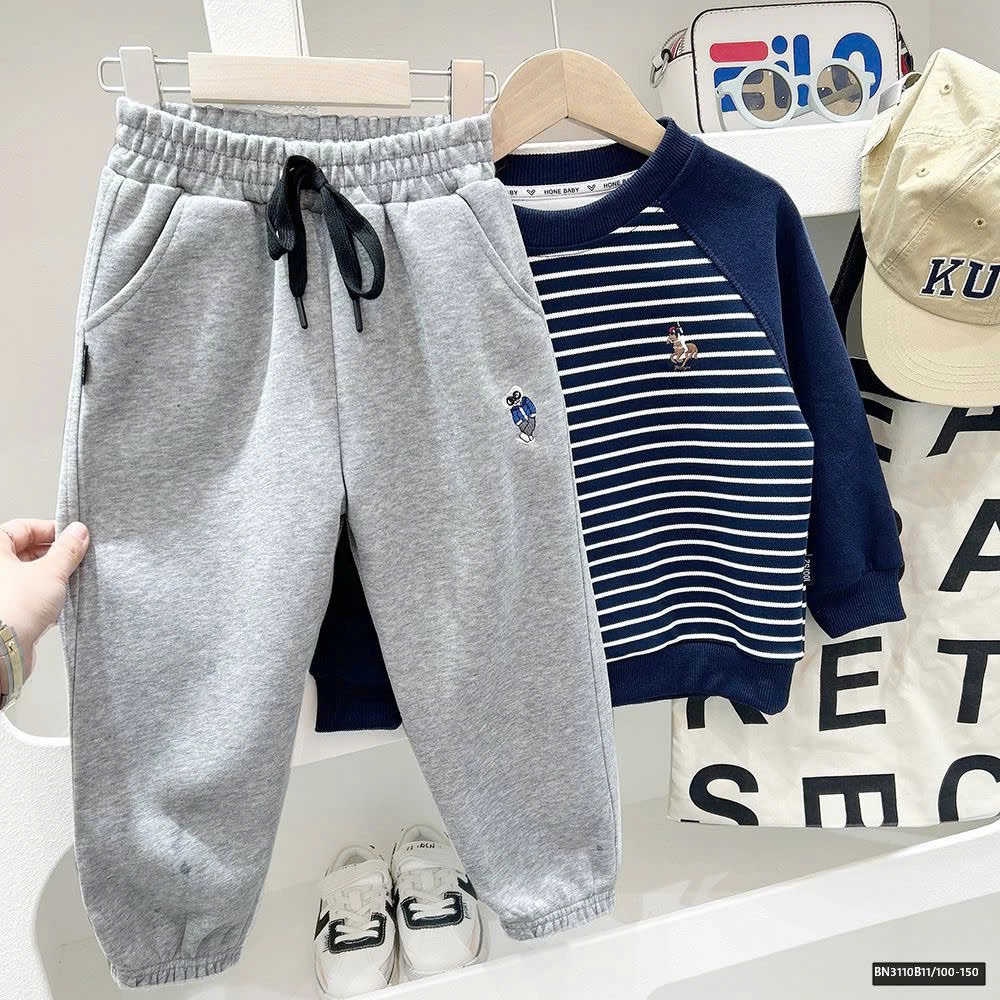 QUẦN NỈ LOGO GẤU KACADY