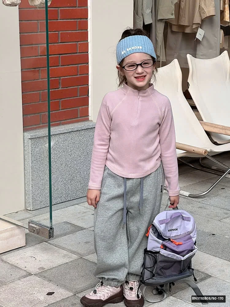 ÁO NỈ BÔNG CỔ  KÉO KHÓA AMBB 25G047