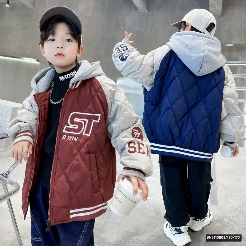 ÁO KHOÁC BOMBER SIZE ĐẠI BÉ TRAI