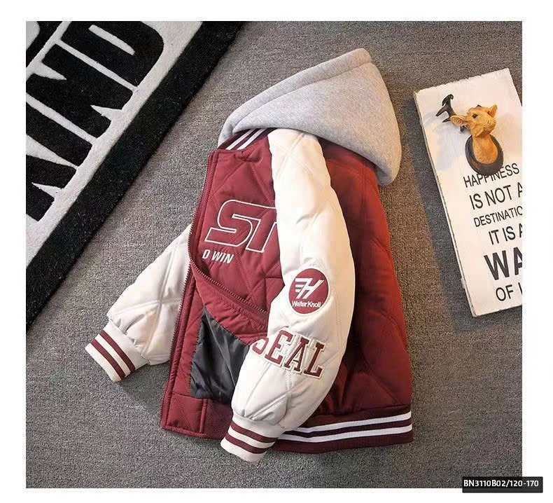 ÁO KHOÁC BOMBER SIZE ĐẠI BÉ TRAI