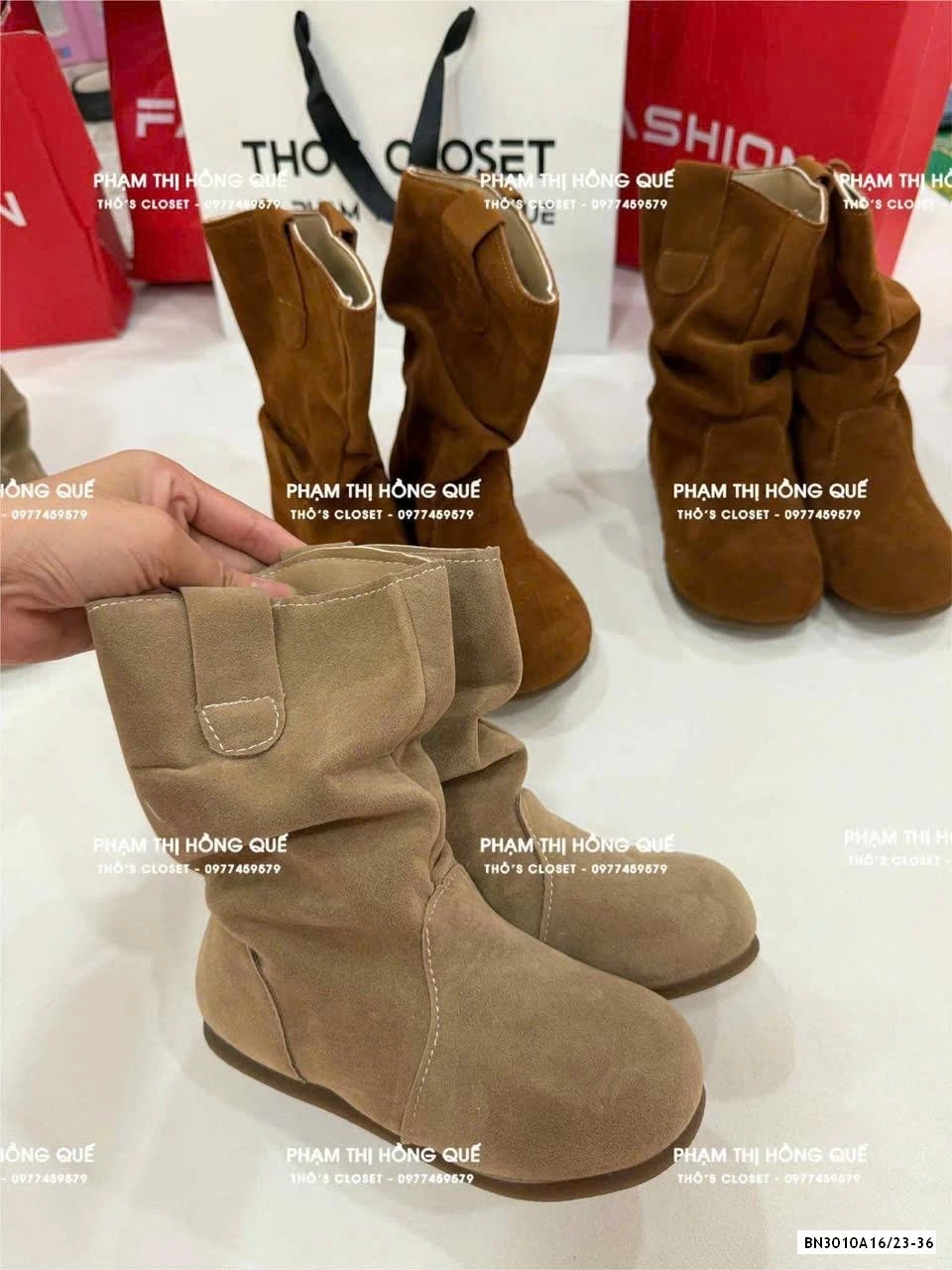 BOOT NHUNG LÓT LÔNG