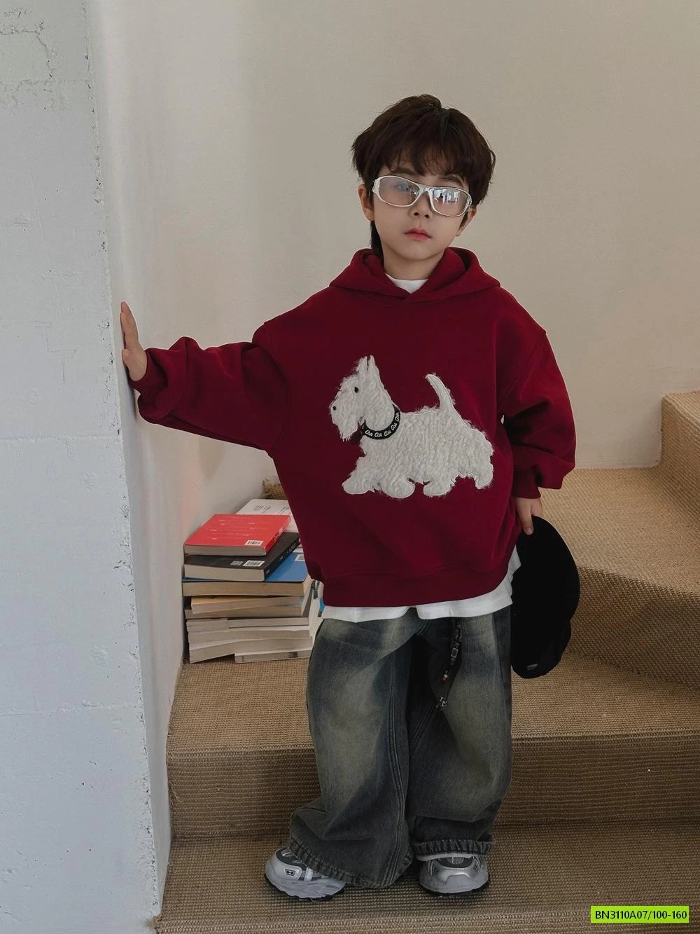 HOODIE CÚN NỈ BÔNG